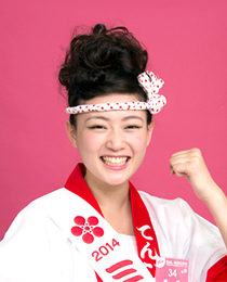 ミスギャルみこし　豊田 百佳