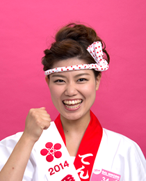 準ミスギャルみこし　加藤 奈々美